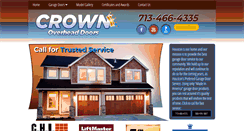 Desktop Screenshot of crowndoor.net